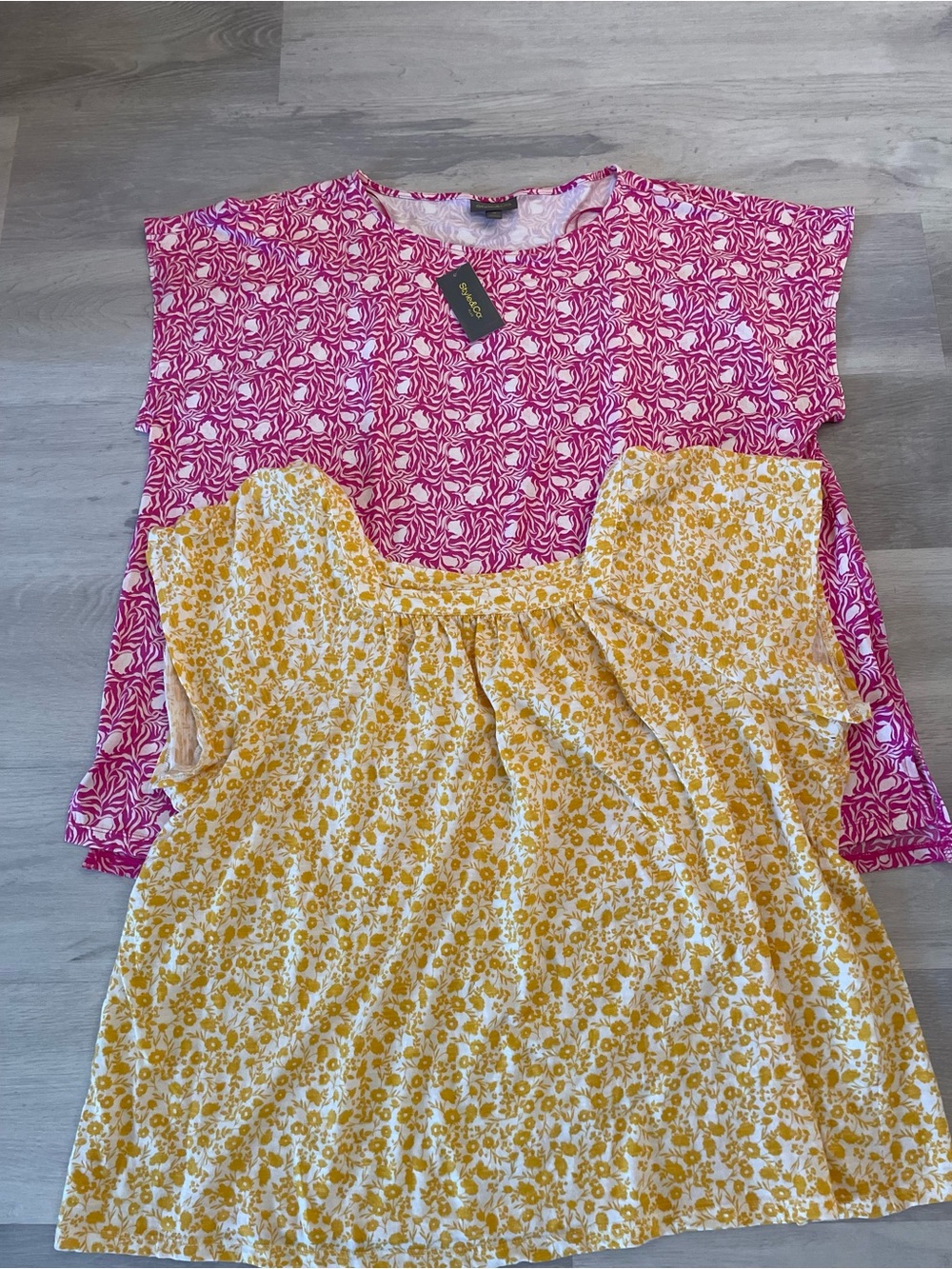 Style & Co New Floral Tops ~ 3x